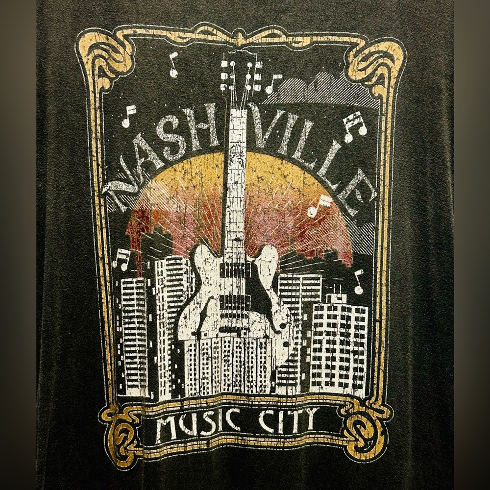 $7 or 2/$10 tshirt sale: Altar’d States distressed Nashville graphic T-Shirt